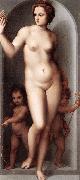 BRESCIANINO, Andrea del Venus and Two Cupids dsf oil painting on canvas